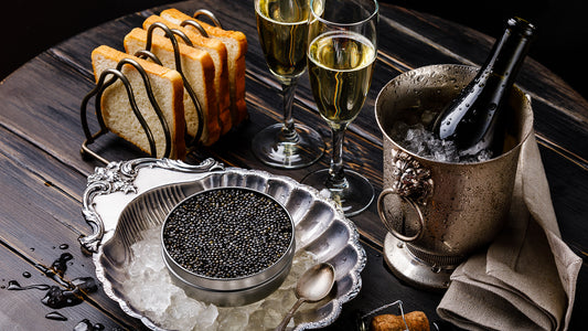 Kaviar Kaufen zum Verspeisen - Champagner